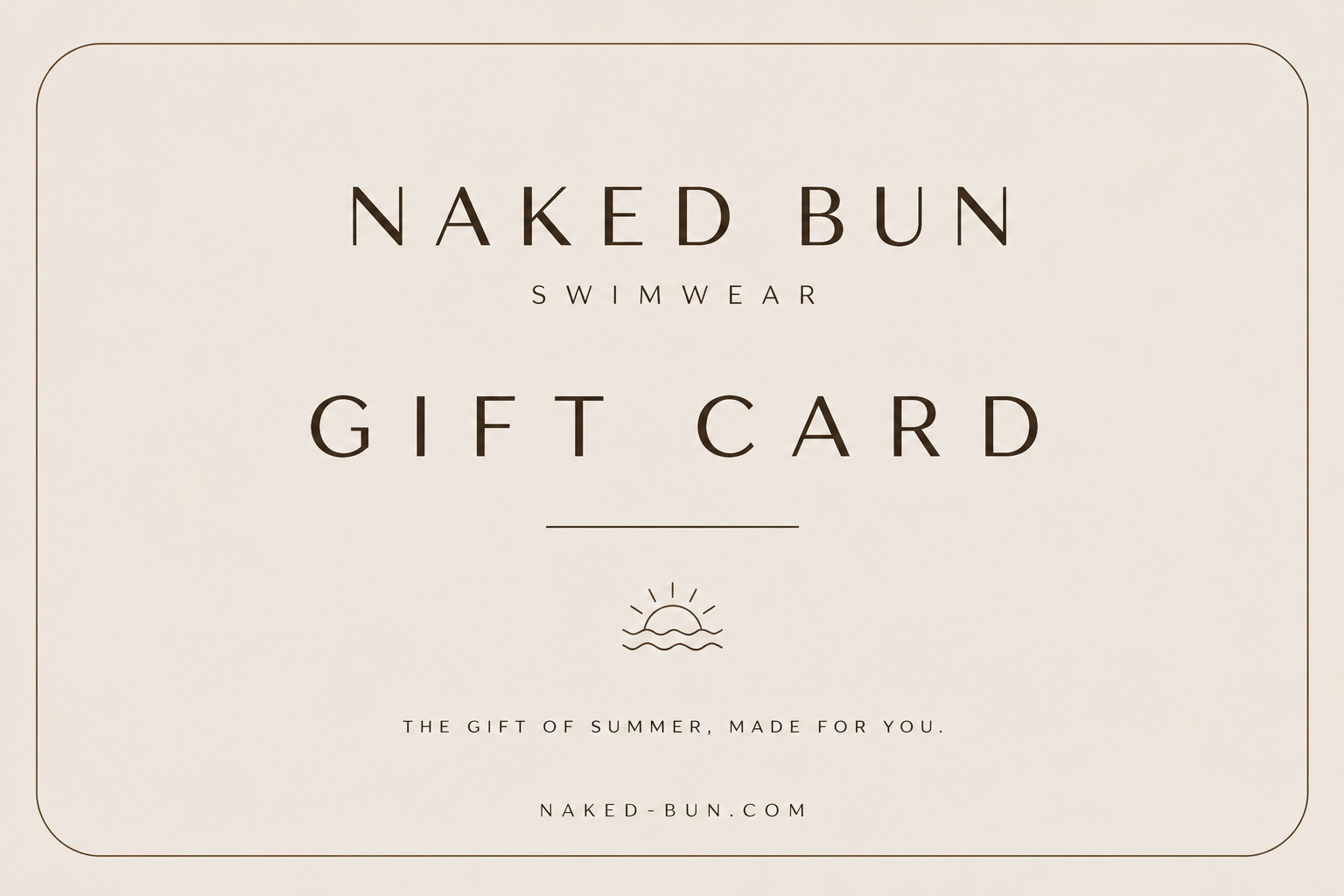 Naked Bun Gift Card